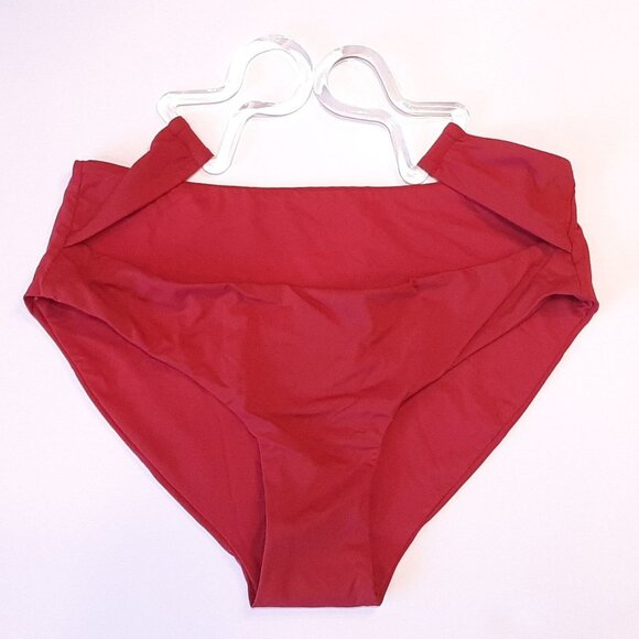 3/$20 V Del Sol Split Front Clasp Bikini Bottoms Cut Out Solid Sexy New - Picture 2 of 8
